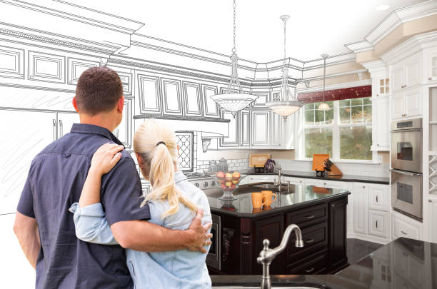 Professional Kitchen Island Installation technician working in Englewood, NJ